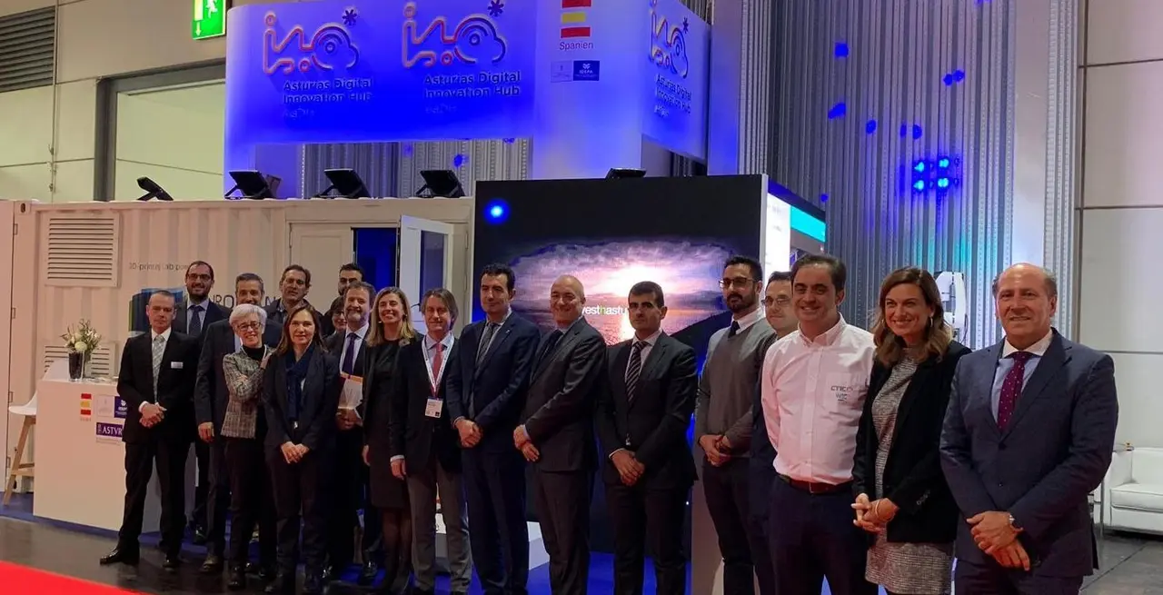 Delegación asturiana en Hannover Messe