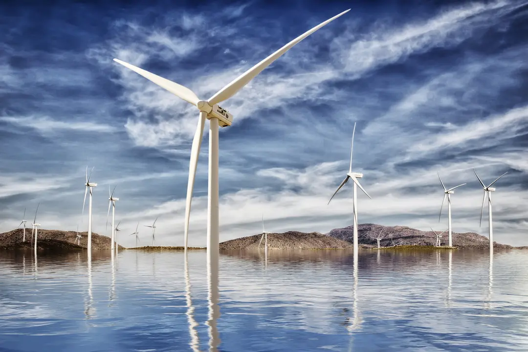 Parque eólico flotante en Europa continental