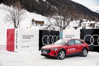Audi en el Foro de Davos. Fuente: AUDI 