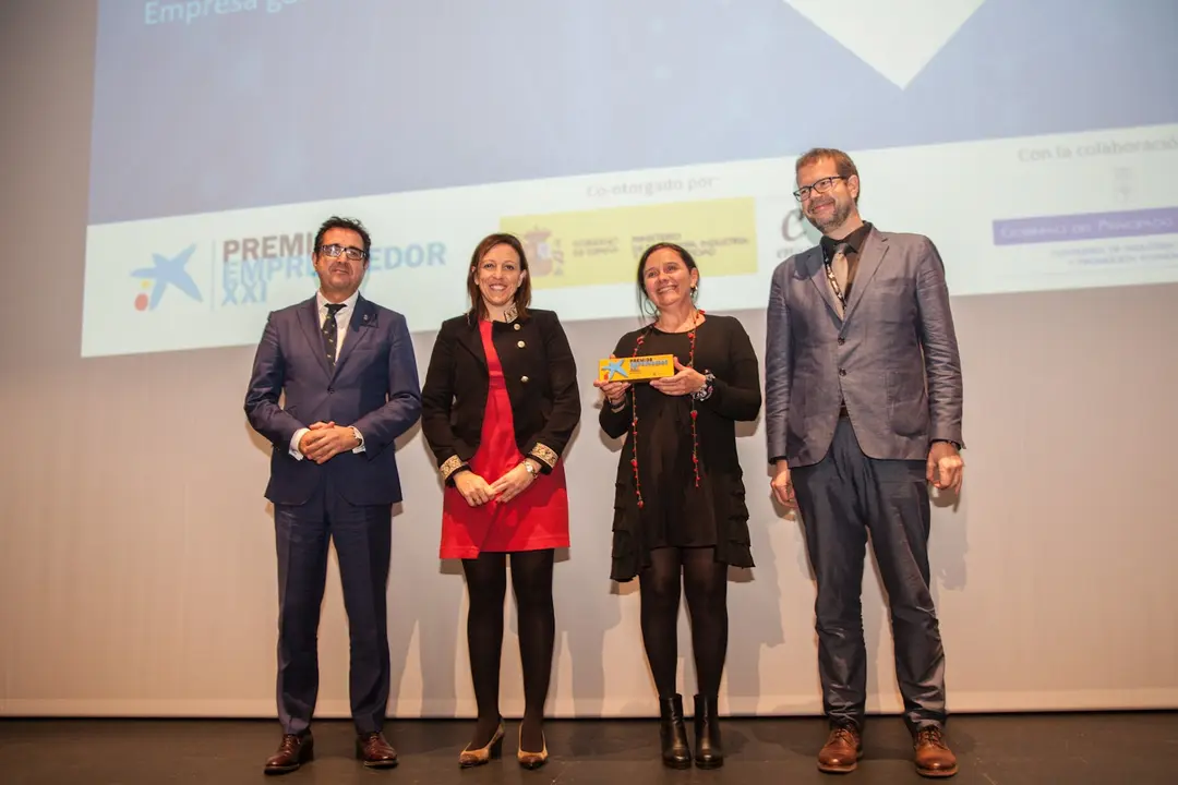 Julio González Zapico, Celia Torio, Marián Garcia y Jordi García