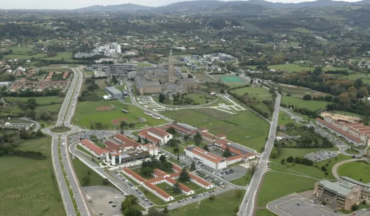 Vista aérea de la Milla del Conocimiento | Fotografía gijonimpulsa.es