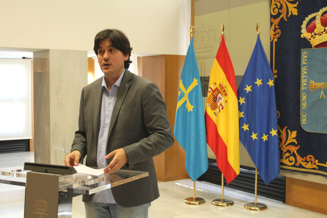 Borja Sánchez, consejero de Ciencia | Fotografía: Gobierno del Principado de Asturias