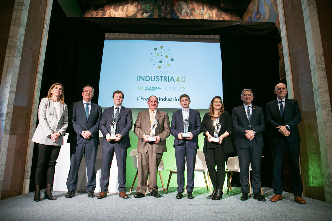 Ganadores de los Premios Industria 4.0 del año 2019