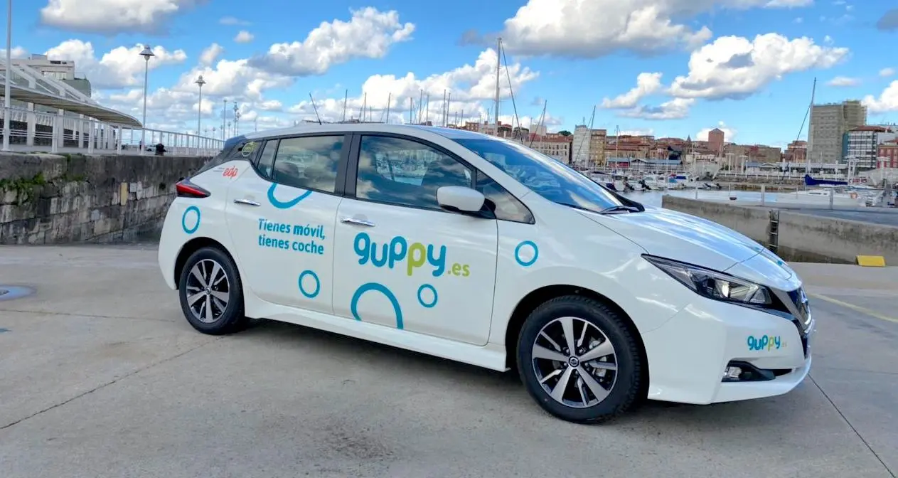 guppy suma 30 nuevos vehículos modelo Nissan Leaf.