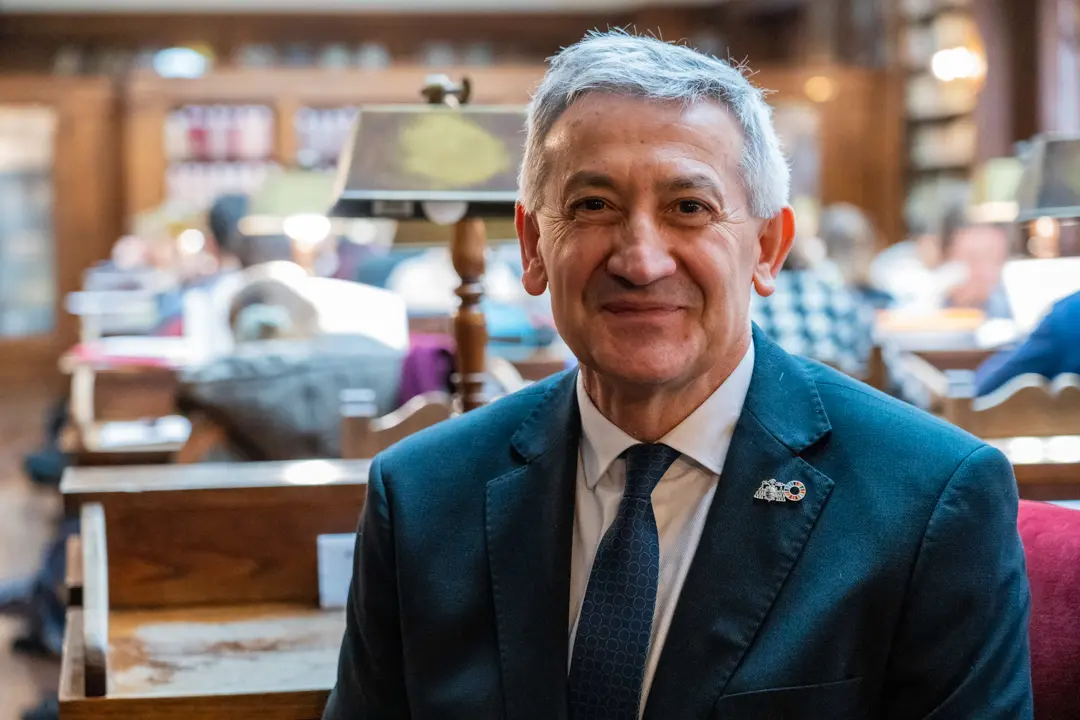 Santiago García Granda, rector de la Universidad de Oviedo desde 2016