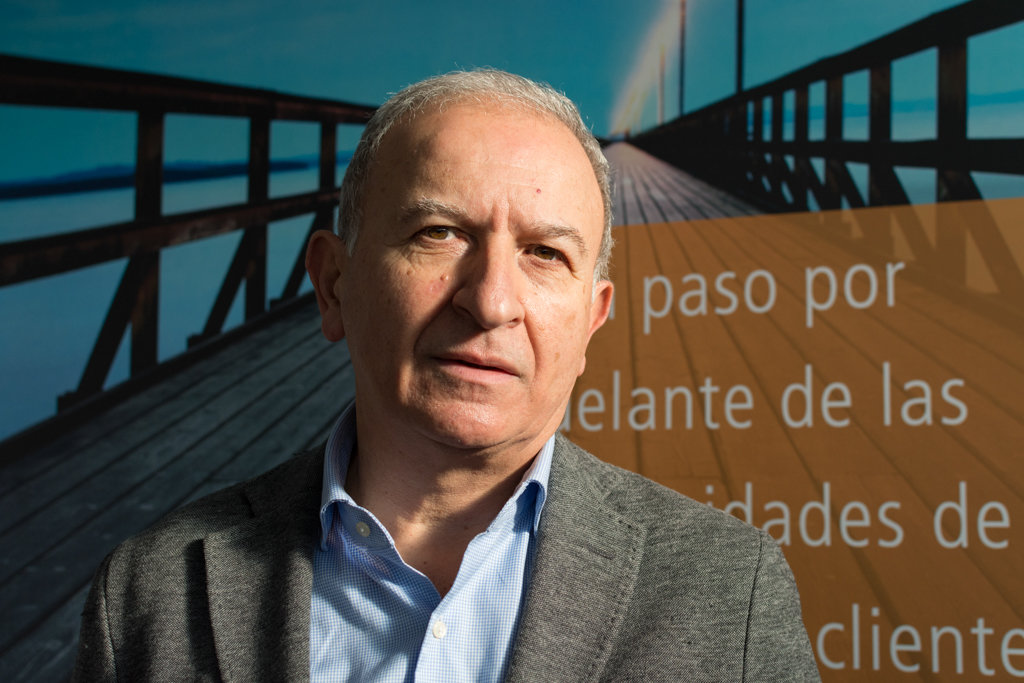 José Tomás Borja, director de Ricoh España en Asturias // Marta Martín Heres
