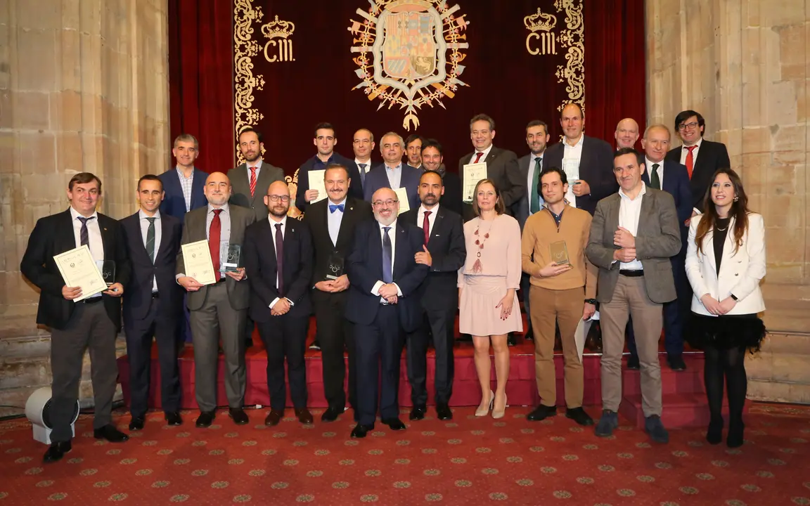 Premiados y entregantes de los Premios Impulso TIC