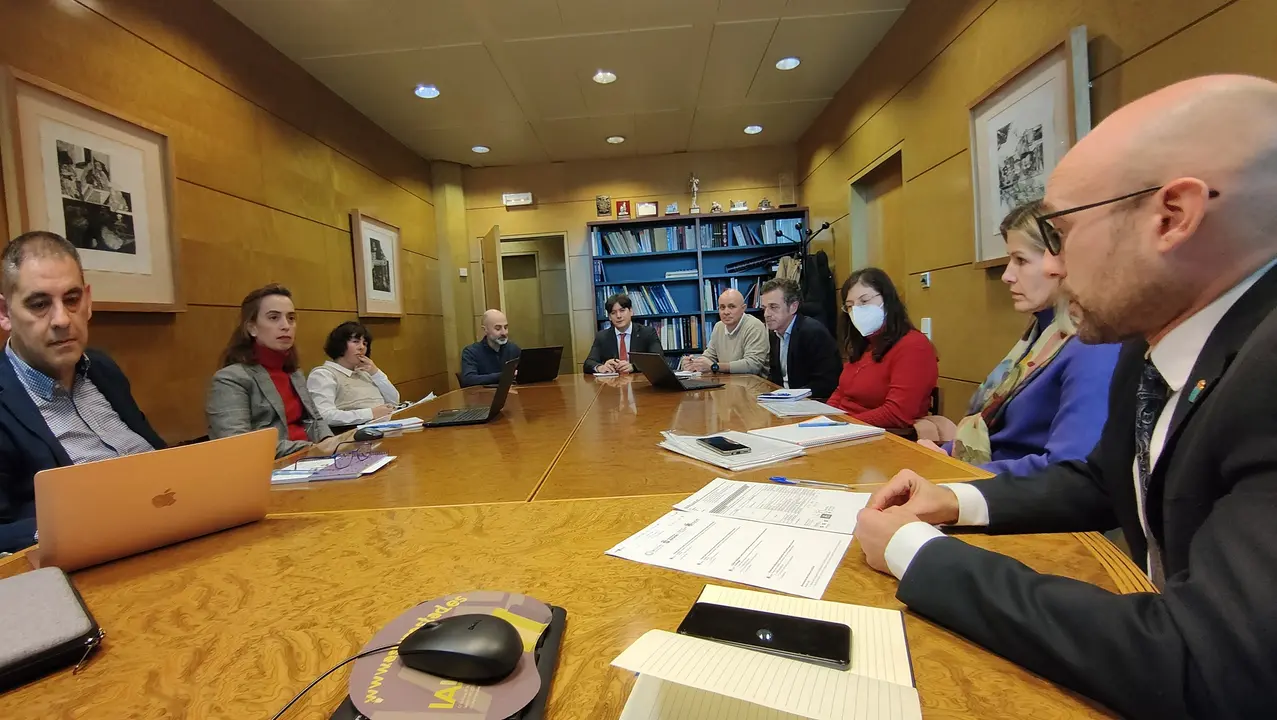 Reunión grupo trabajo para la convocatorias de la Agencia de Ciencia