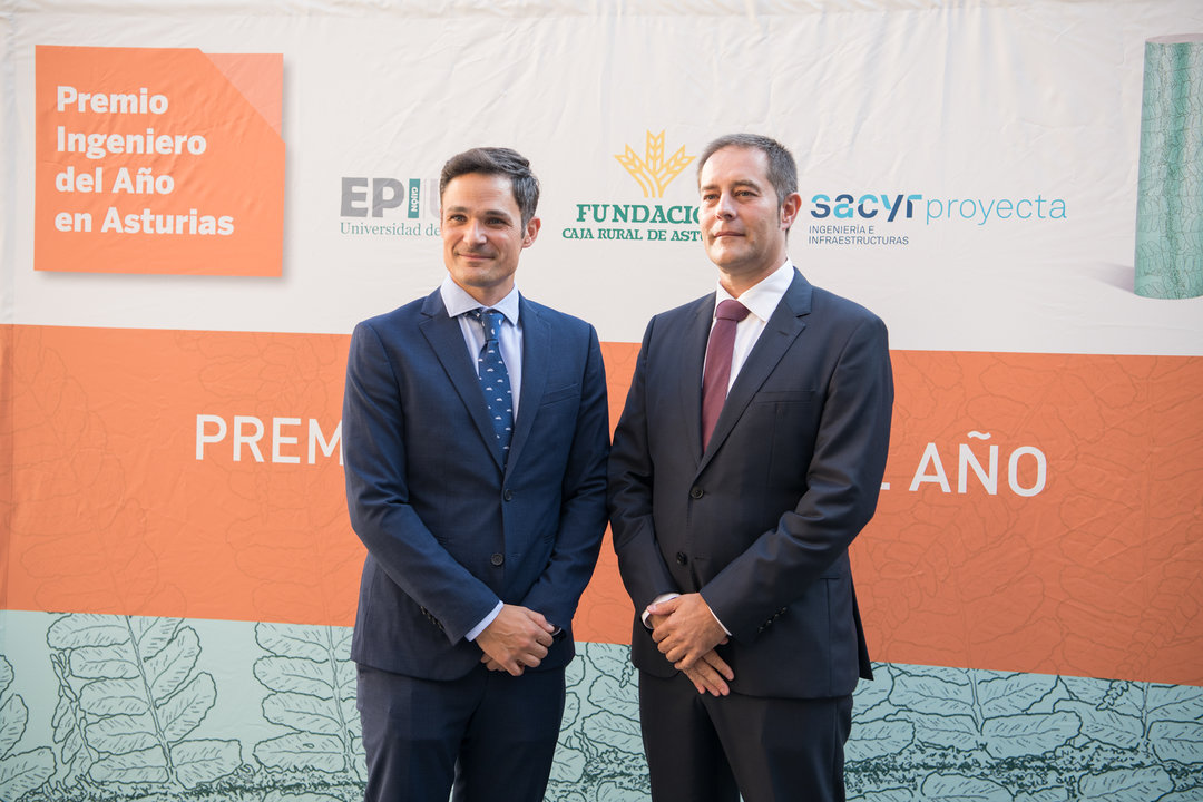 Juan M. Baragaño, gerente de Sacema y fundador de Conecta; y Carlos Alba, Chief Digital Officer de ArcelorMittal Global R&D / Marta Martín