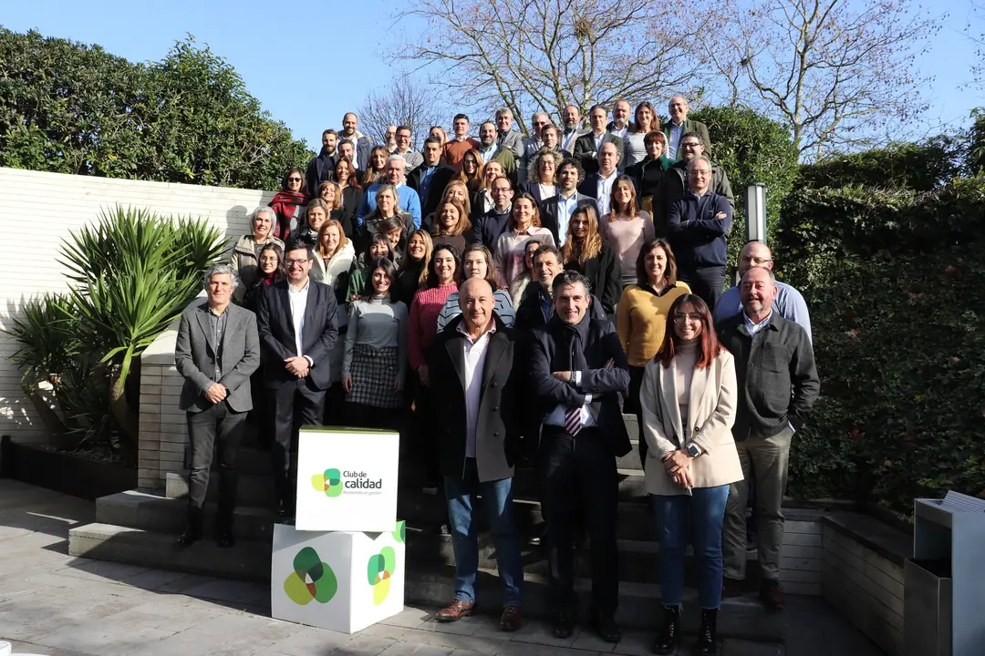 Reunión de participantes de los grupos de trabajo del Club de Calidad | Imagen cedida por el Club.