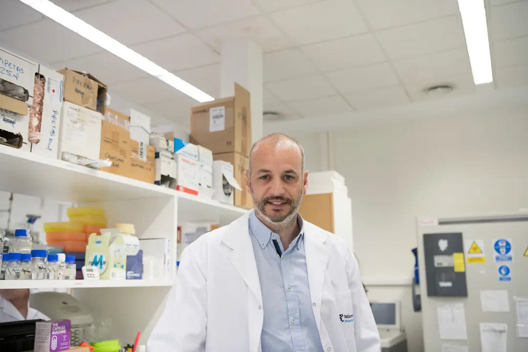 Claudio Hidalgo, CEO de Microviable Therapeutics SL | Marta Martín.