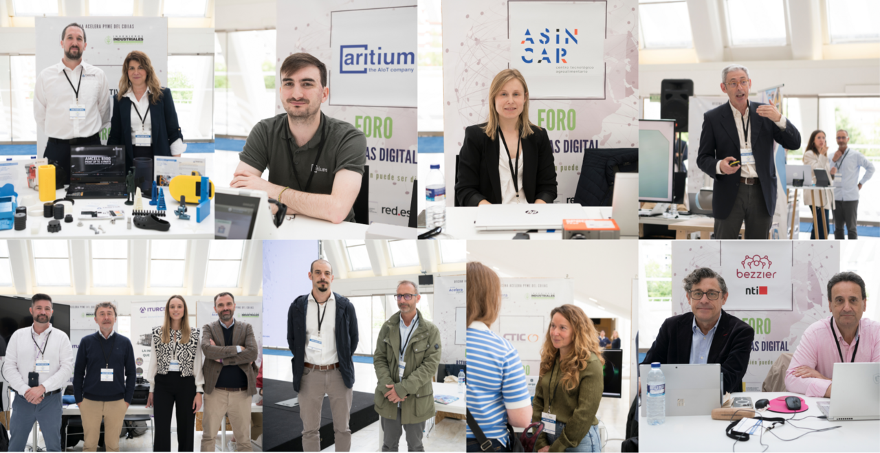 Representantes de las 7 empresas / Fotos de Marta Martín