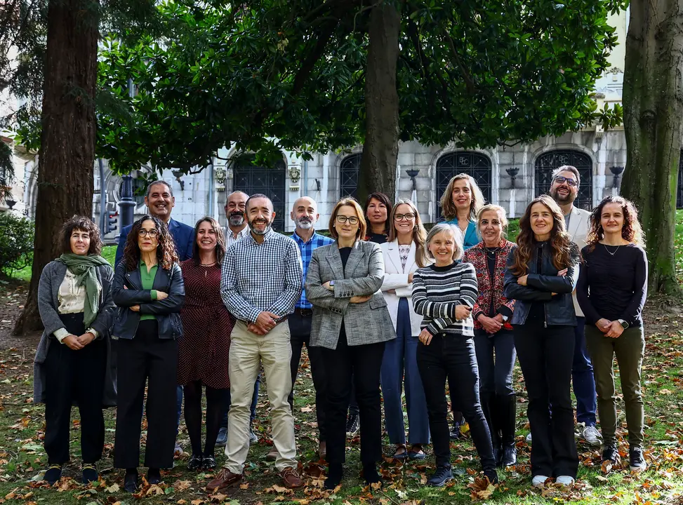 Foto del equipo de Ficyt, en Oviedo / Cedida