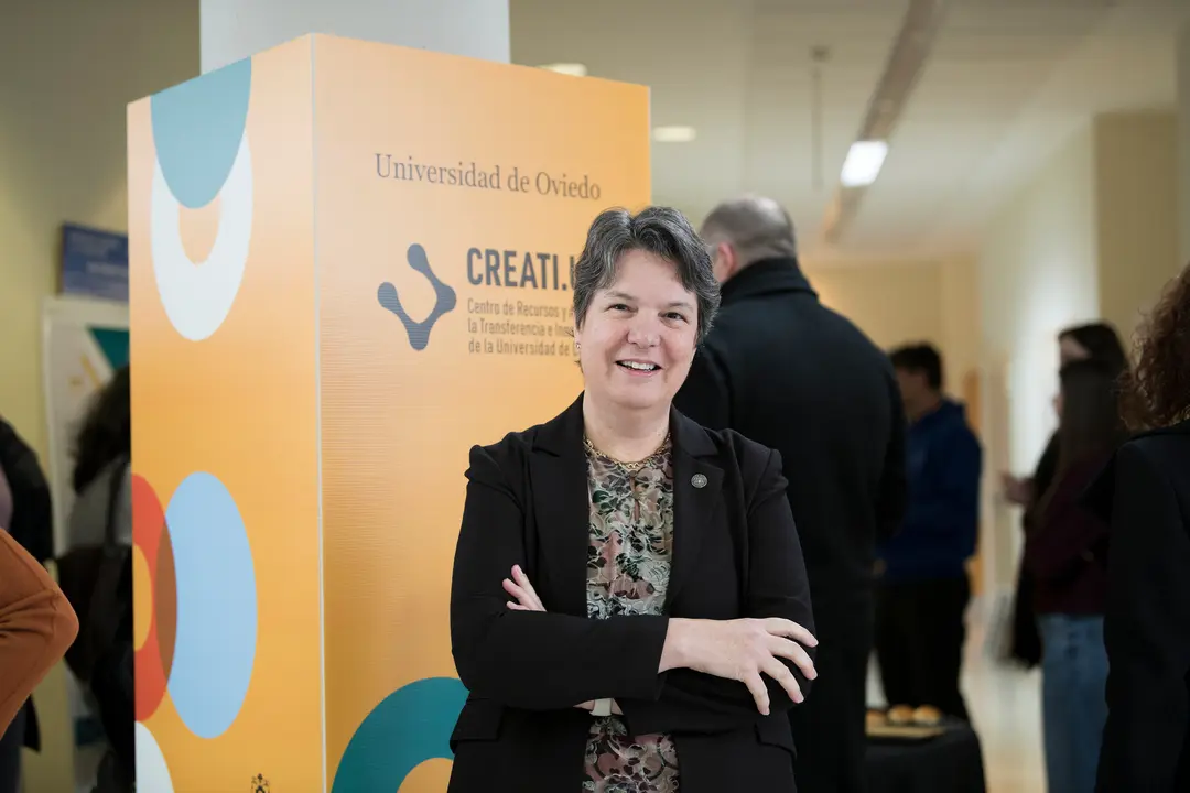 Susana Luque, vicerrectora de Transferencia y Relaciones con la Empresa de la Universidad de Oviedo.