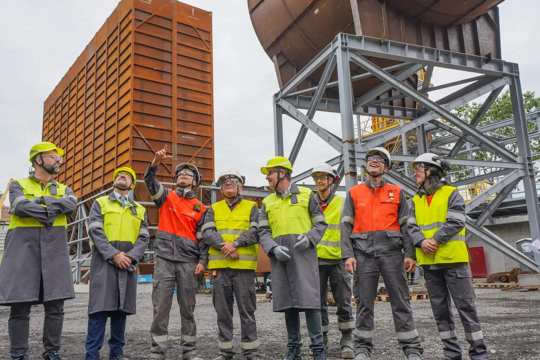 ArcelorMittal invierte 200 millones en Sestao para convertirla en referente europeo del acero verde / Cedida ArcelorMittal Espa&ntilde;a