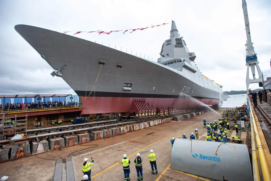 El 89% de los nuevos programas militares se queda en Espa&ntilde;a: 1.400 millones para la industria de defensa en 2026 / Cedida Navantia