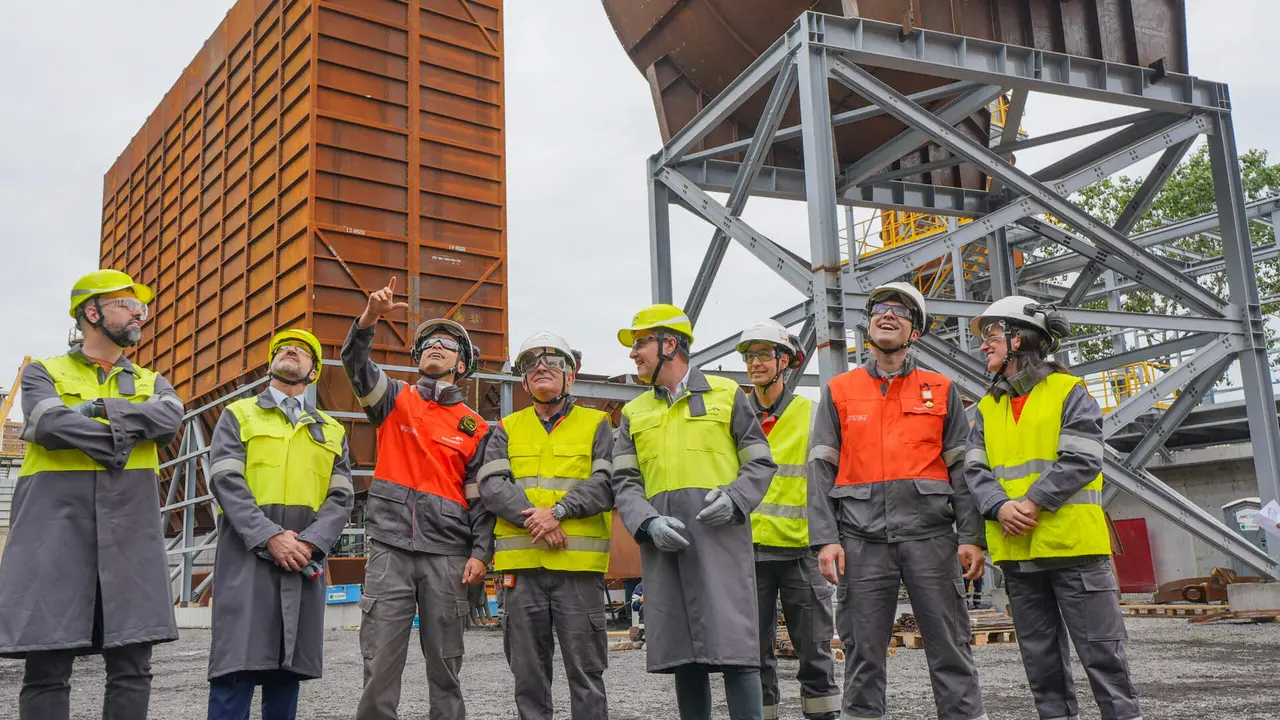 ArcelorMittal invierte 200 millones en Sestao para convertirla en referente europeo del acero verde / Cedida ArcelorMittal Espa&ntilde;a