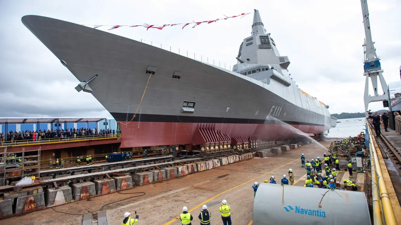 El 89% de los nuevos programas militares se queda en Espa&ntilde;a: 1.400 millones para la industria de defensa en 2026 / Cedida Navantia