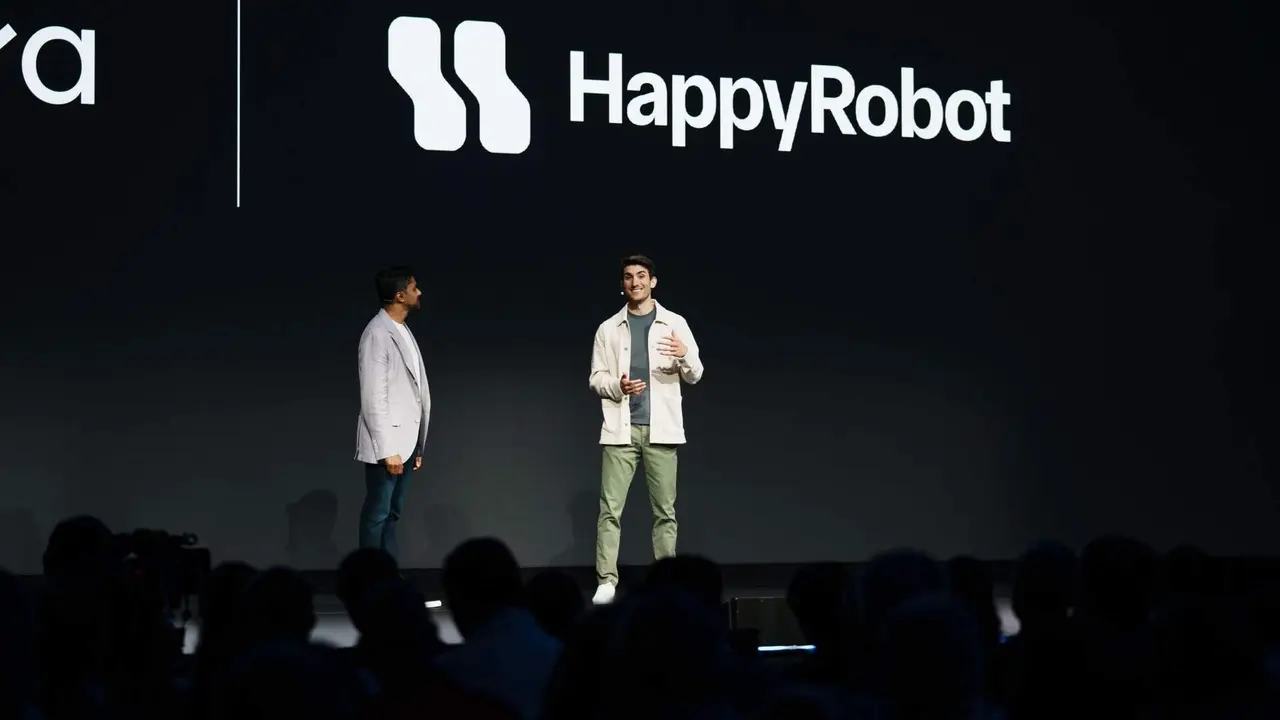 HappyRobot capta 150 millones para llevar sus agentes de IA a m&aacute;s sectores / Foto: cortes&iacute;a de HappyRobot