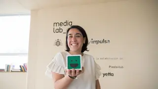 María González, responsable del equipo de Cuidados de MediaLab / Marta Martín
