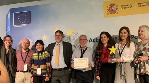 IDAE recibe el 1er Premio a la Mejor actuación cofinanciada por el Fondo Europeo de Desarrollo Regional
