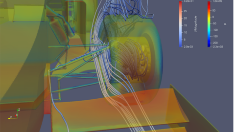 Simulación de refrigeración de un sistema de frenado, por Ingeniacity