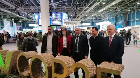 Representantes del Gobierno de Asturias en la COP25