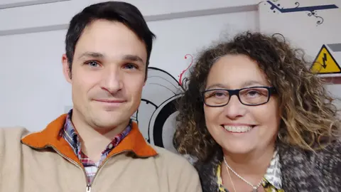 Juan Martinez Baragaño, de Conecta Industria y Ana López Cancio, de ASEM