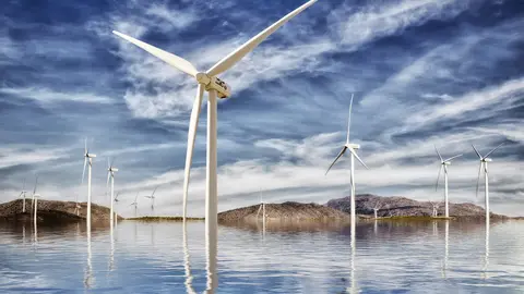 Parque eólico flotante en Europa continental