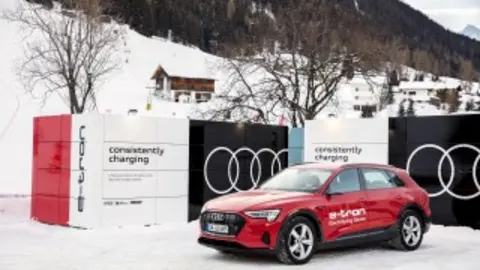 Audi en el Foro de Davos. Fuente: AUDI