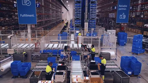 Almacén inteligente de thyssenkrupp Elevator en San Fernando