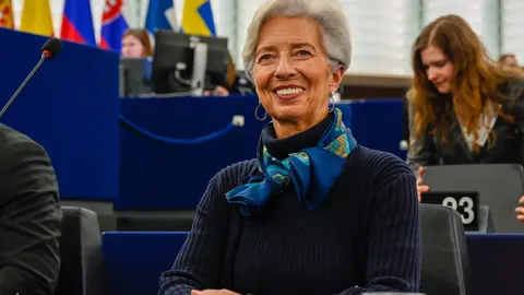 Christine Lagarde, presidenta del Banco Central Europeo