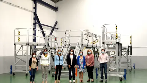 La directora del IDEPA, Eva Pando y la responsable de información de proyectos, visitaron la empresa SVELT en Asturias | idepa.es