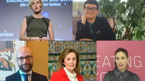 Participantes de la presentación de W Startup C Asturias