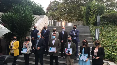 Premiados Innovasturias "Socio Innovador 2020" y Autoridades 