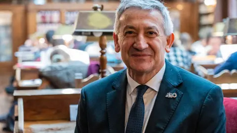 Santiago García Granda, rector de la Universidad de Oviedo desde 2016