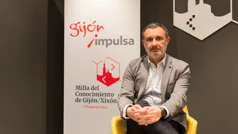 Luis Díaz, director gerente de Gijón Impulsa / Marta Martín Heres