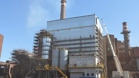 ArcelorMittal activa el Filtro de mangas del Sínter A de su factoría de Gijón / @ArcelorMittalES