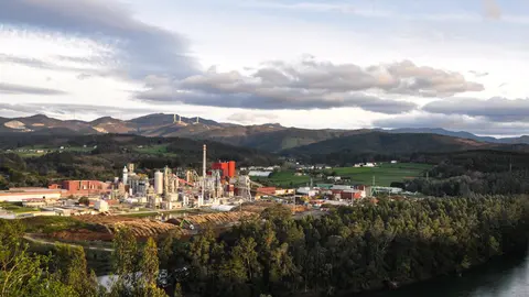 Biofábrica de Ence en Navia