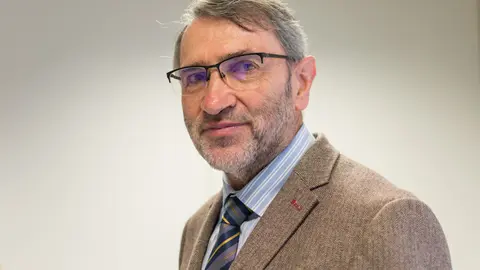 José Esteban Fernández Rico, decano del COIIAS // Marta Martín Heres