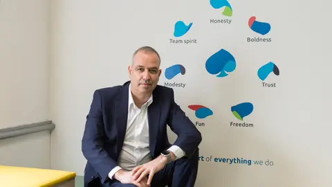 Juan Luis Lara Mendoza, director del Centro de Capgemini en Asturias // Marta Martín Heres