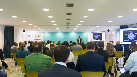 Asistentes a la charla de Alejandro Blanco de Seresco en el V Congreso de Citech / Marta Martín