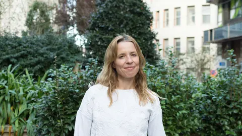 Irene Cid, decana del COIIPA // Marta Martín