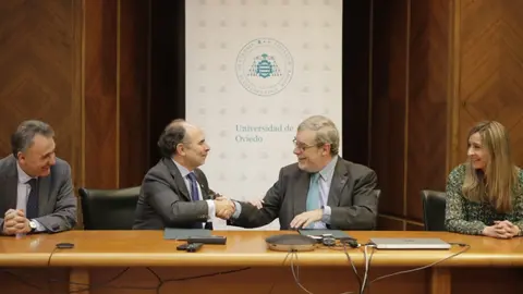 Acuerdo entre Hunosa y la Universidad de Oviedo