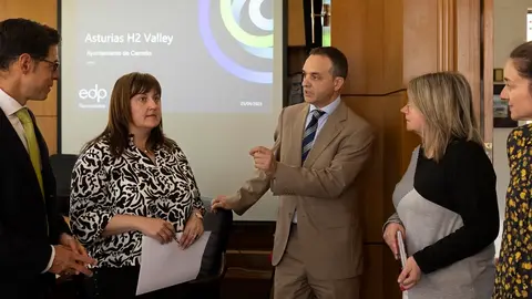 Rafael Cabañeros, Amelia Fernández, Paulo Villamil, Cecilia Tascón y Vanesa Hernández