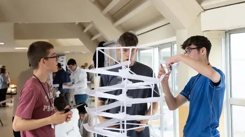 Participantes de la II Olimpiada de Ingenierías Industriales del Principado de Asturias / Conecta Industria