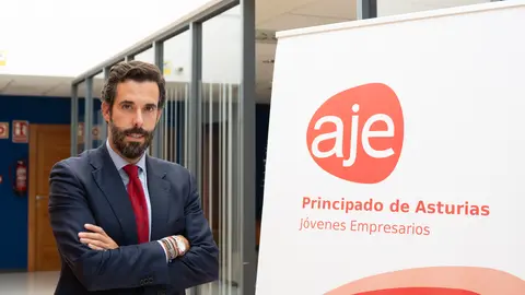 Pablo García, presidente de AJE Asturias / CI