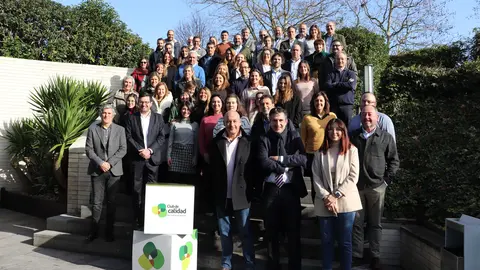 Reunión de participantes de los grupos de trabajo del Club de Calidad | Imagen cedida por el Club.