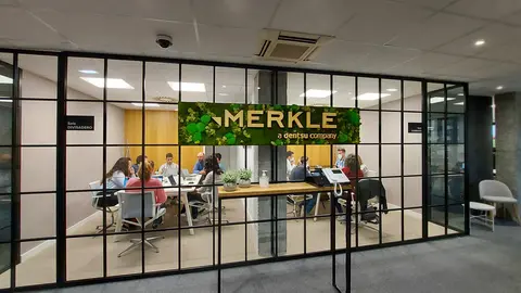 Una de las salas de las instalaciones de Merkle en Asturias / Cedida por Merkle