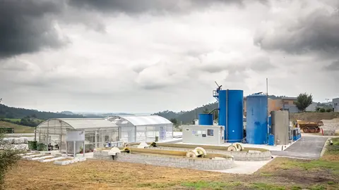 Vista general de las primeras plantas piloto que forman parte de lo que será el Open Lab / Juan Llavio.
